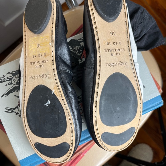 Repetto x Sia Black and White Ballet Shoes - Picture 2 of 3